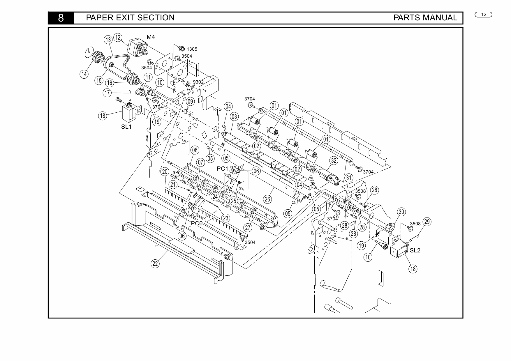 Konica-Minolta Options FN-105 Parts Manual-5